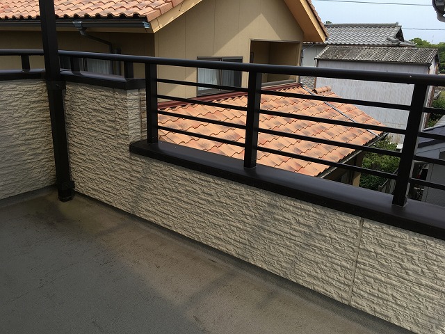 比較的きれいな外壁の様子